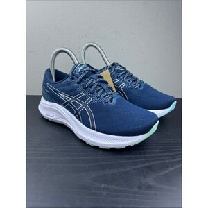 ASICS GT-4000 3 Running Shoes Navy Mint‎ Women's Size 5 Stability Support